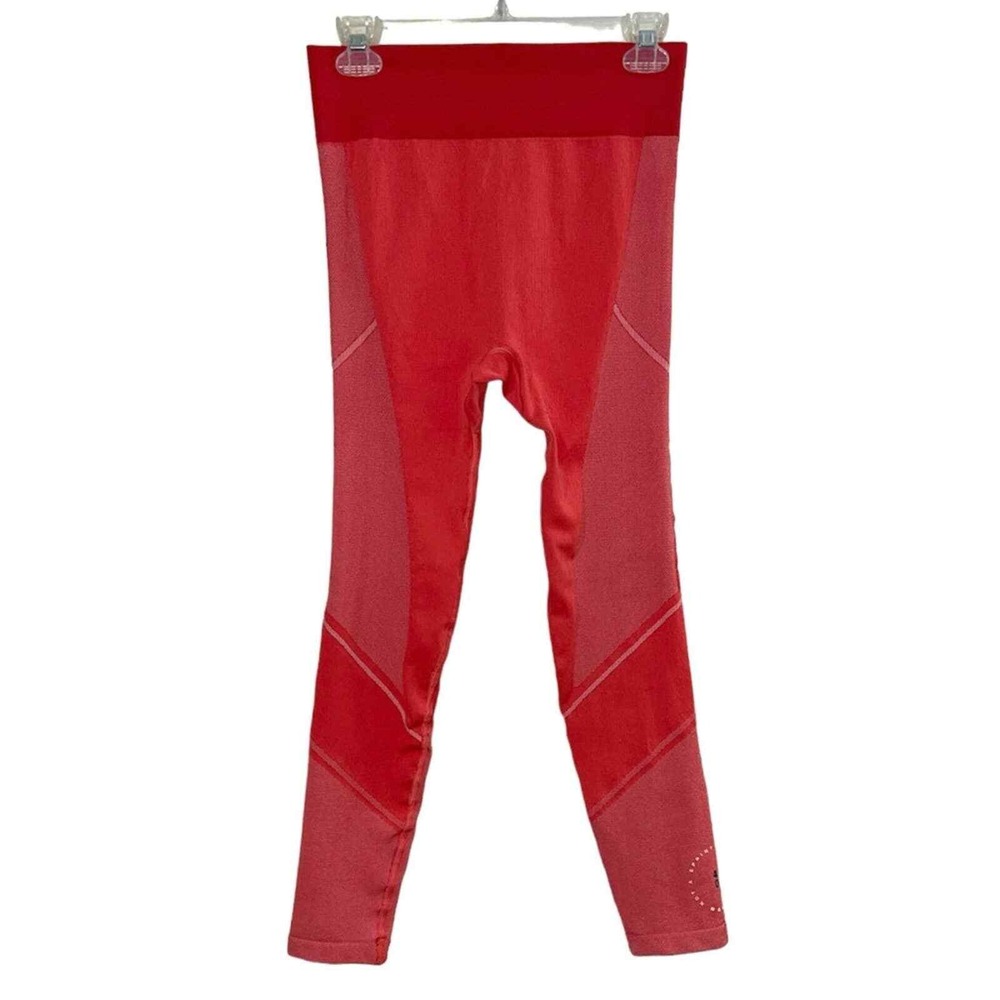 ASOS 4505 Leggings Womens Large Red Seamless High Waisted Activewear Workout